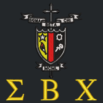 Sigma Beta Chi Gym Bag Design