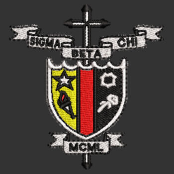 Sigma Beta Chi Cap Corner Crest Design