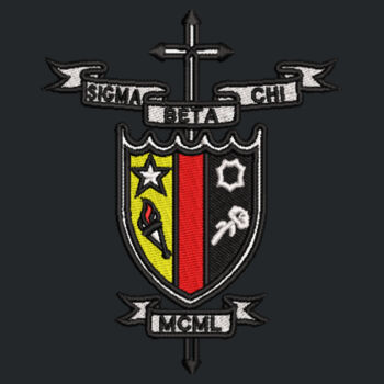 Sigma Beta Chi Athletic Color Block Polo Design