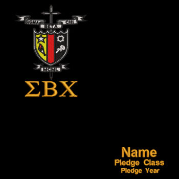 Sigma Beta Chi Dri-Fit Polo Logo/Letters/Pledge Class Design