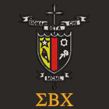 Sigma Beta Chi NIKE Dri-Fit Polo Logo/Letters Design