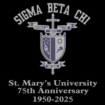 Sgima Bet Chi 75th Anniversary 20oz Tumbler Design