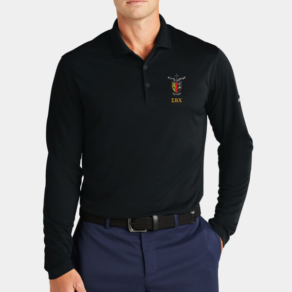 Sigma Beta Chi Dri-Fit Polo Logo/Letters Thumbnail