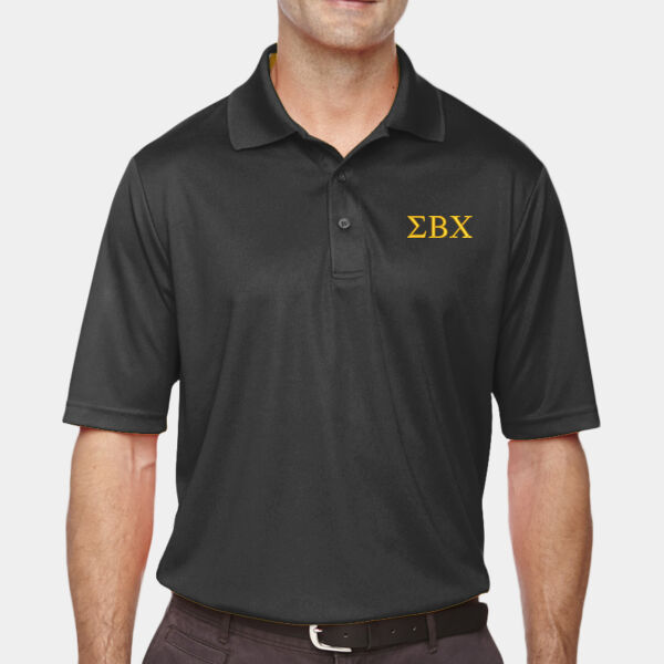 Sigma Beta Chi Micro Pique Polo Dri-Fit  Thumbnail