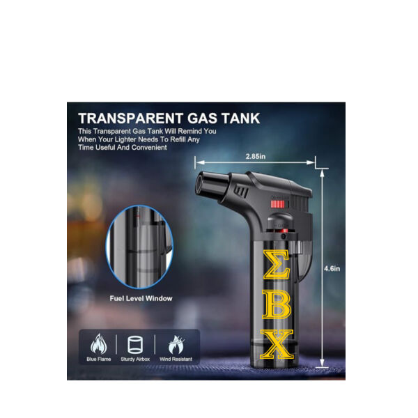 Sigma Beta Chi Windproof Torch Lighter Thumbnail