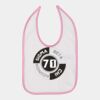 Infant Contrast Trim Premium Jersey Bib Thumbnail